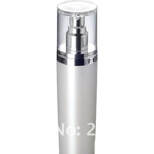 100ml pearl white press pump lotion bottle with flower shape lid,cosmetic container,Cosmetic Packaging