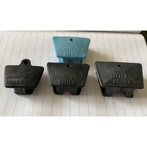 2 Pieces Dental Mouth Props Bite Blocks Intraoral Prop Block Support ChiId Silicone Latex Free Strong Vision