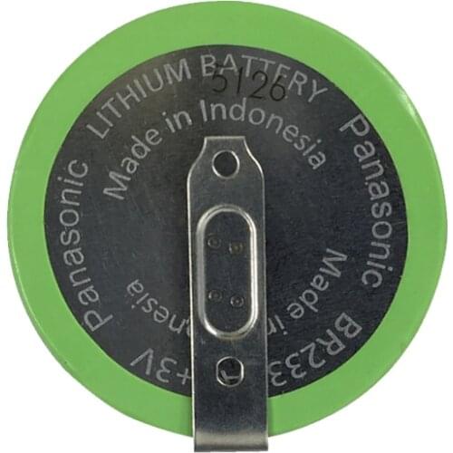 20pcs/lot Panasonic BR2330A/HDN High Temperature Resistant Battery 3V Lithium Button Batteries Cell with Soldering feet BR2330A