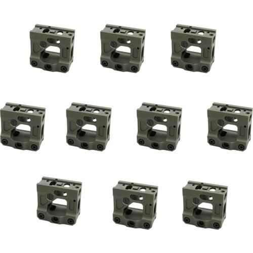 5Pcs/ 10Pcs/set Scope Mounts & Accessorie UN Tactical Riser Mount with logo for T1 T2 RMO Red Dot Sight scope in Gun AK M16 Scop