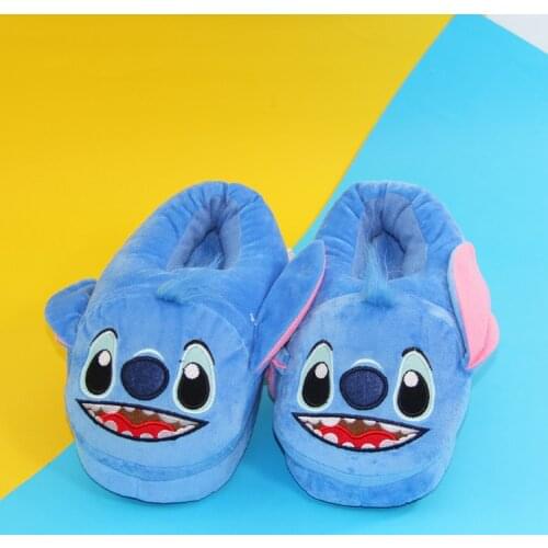 Disney cartoon star baby Steve plush slippers Steve warm cotton slippers for men and women, suitable for christmas gift