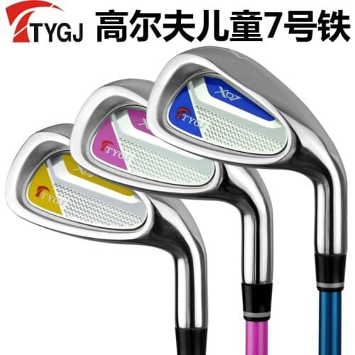 Children Club Golf Carbon 7 Iron golf putter for Outdoor sports