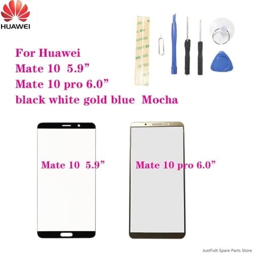 For Huawei Mate 10 Mate 10 Pro Touch Screen Touch Panel Sensor Digitizer Front Glass Outer LCD