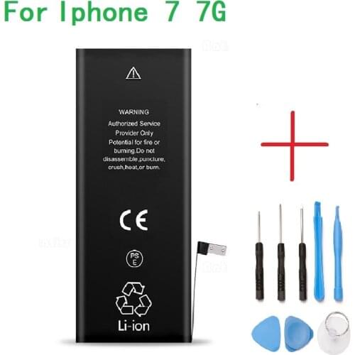 Mobile Phone Battery For iPhone 7 7G Real Capacity 1960mAh 3.8V battery for iphone 7 7g With Repair Tools Kit