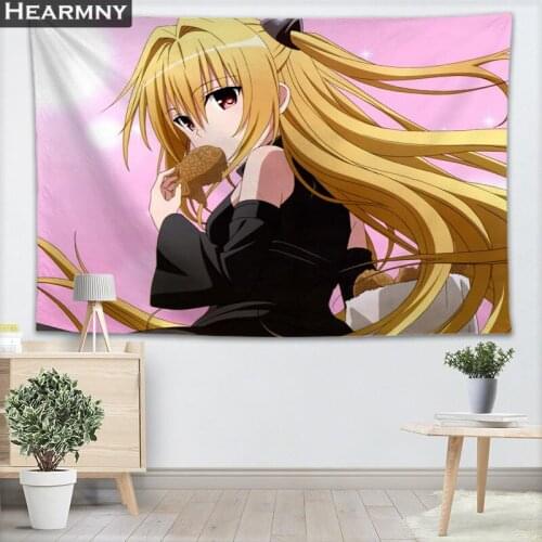Custom To Love Ru Wall Tapestry Home Decorations Wall Hanging Forest Tapestries For Bedroom 130x150CM,140x250CM