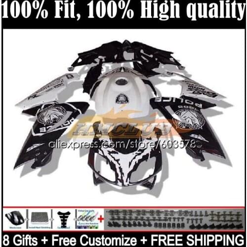 Injection For Aprilia RS-125 RS 125 RS4 54CL.6 RSV125 2006 2007 2008 2009 2010 2011 RS125 06 07 08 09 11 Fairings Graffiti white
