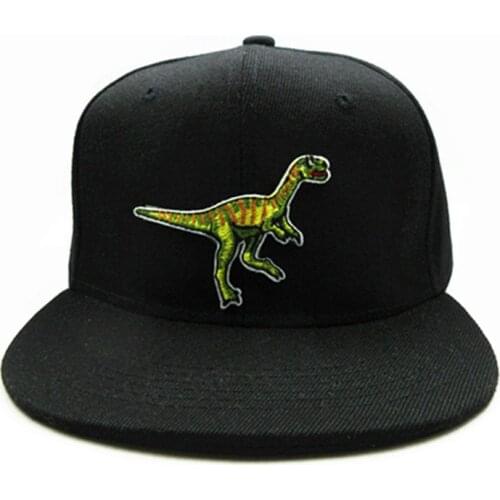 LDSLYJR dinosaur embroidery cotton Baseball Cap hip-hop cap Adjustable Snapback Hats for men and women 92