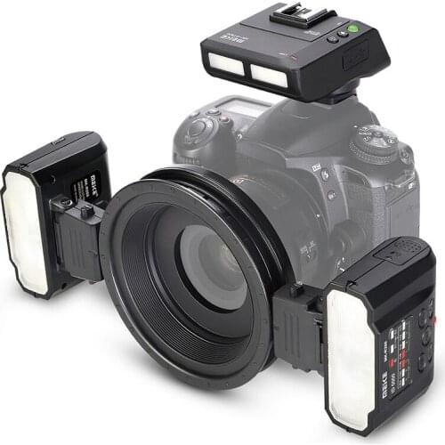 Mt24n for D850 Double-Headed Flash TTL High-Speed Synchronization Macro Ring Flash Mini