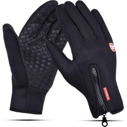 Full Finger Neoprene PU Breathable Fishing Gloves Leather Warm Pesca Fitness Carp Fishing Accessories Winter Ski Gloves
