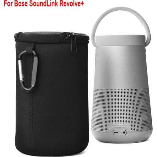 2018 New Top Arrivel Protect Portable Storage Bag Neoprene Case Pouch For Bose Soundlink Revolve+ Bluetooth Speaker Accessories