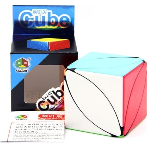 Original High Quality FanXin Maple Leaf Ivy 2x2x2 Magic Cube Speed Puzzle Christmas Gift Ideas Kids Toys For Children