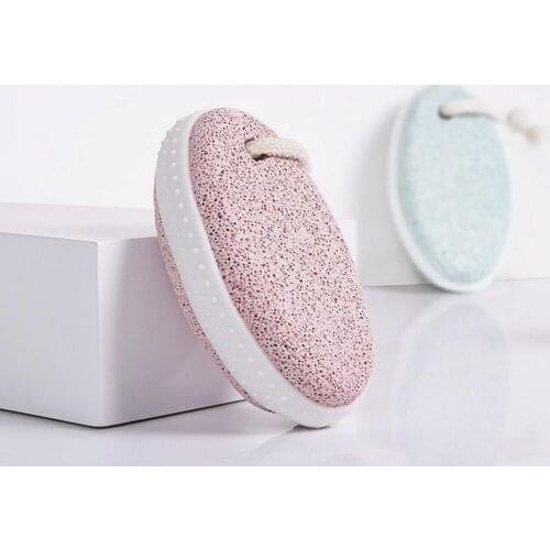 2 Size Pumice Stone Remove Dead Skin Calluses Foot Volcanic Stone Foot File Skin Care Tool Oval light stone grinding feet