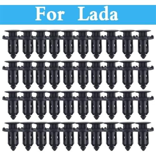 Plastic Rivets Retainer Clips Car Fender Panel Trim Clips For Lada 1111 Oka 2105 2106 2107 2109 2110 2112 2113 2114 2115