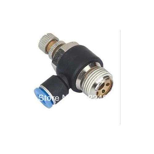 Pneumatic Fitting SL6-03 coupling throttle,Pneumatic Fitting One Touch Tube Speed Controller