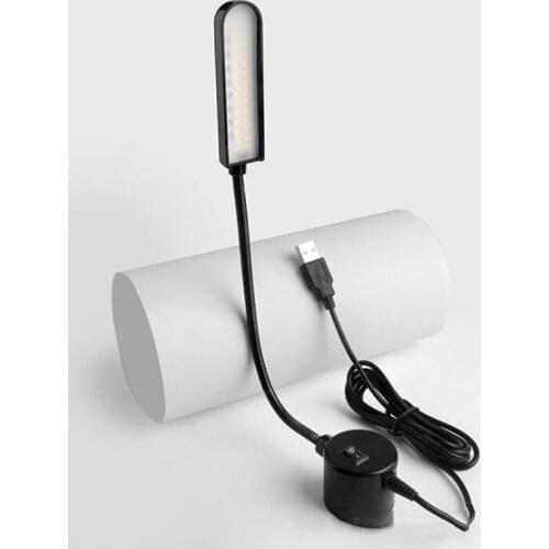 6W Industrial Lamp LED Magnet Sewing Machine Lamp Flexible Work Lamp with USB Port for Workbench Drilling Machine