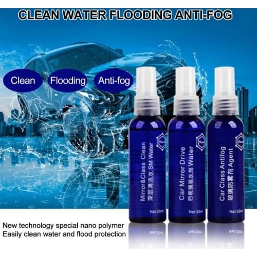 Car Glass Anti-fog Agent Glasses Windshield Defogging Agent Coating Agent Spray Auto Window Deep Cleaning Agent Water Repelle