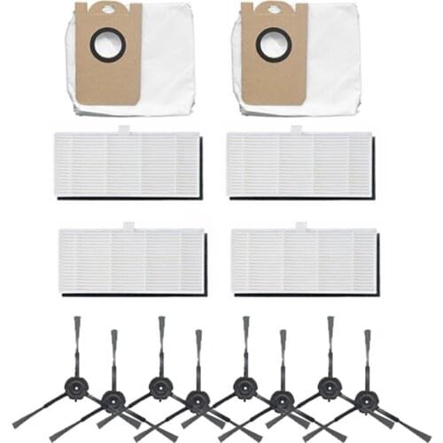 Dust Bag Vacuum Cleaner Side Brush Liver Filter Accessory Parts for VIOMI S9 Robot Vacuum Cleaner