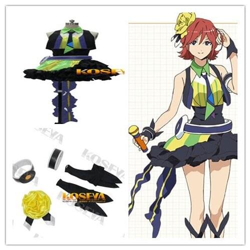 Christmas Halloween costume Macross Delta Macross Quarter Macross Frontier walkure Kaname Buccaneer costume
