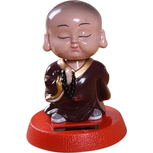 Solar Powered Dancing Swinging Little Bobble Dancer Toy Car Decor Ornament