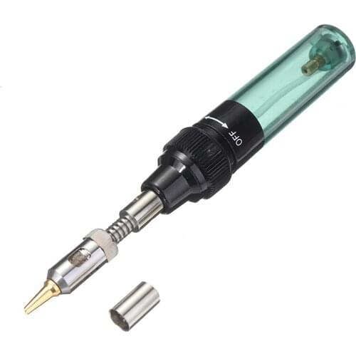 Welding Burner Gas Soldering Iron Gun Blow Torch Cordless Solder Iron Pen Butane Gas Gun Kit