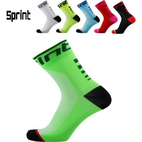 ZHUIYAN Cycling Socks Men Women Anti-sweat Outdoor Sports Running Basketball Sport Socks Bicycle Bike Socks Calcetines Ciclismo