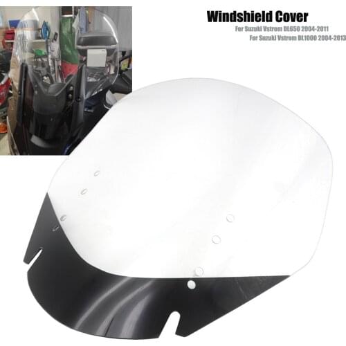 39CM High Quality Motorcycle Windshield Windscreen For Suzuki Vstrom V-strom DL650 DL 650 DL1000 2004-2009