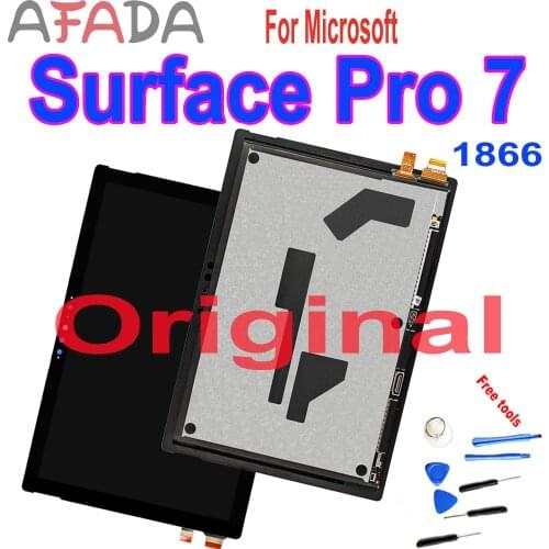 12.3" Original Lcd For Microsoft Surface Pro 7 1866 LCD Display Touch Screen Digitizer Assembly For Microsoft Surface Pro 7 Pro7