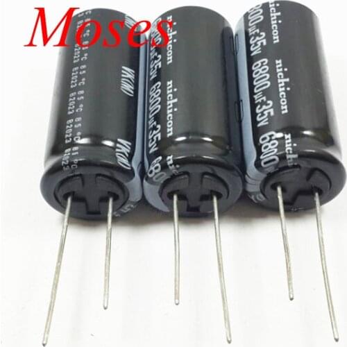 35v 6800uf +/- 20% Capacitance 100% Original New VK Audio Capacitors Electrolytic Capacitor Radial 18x40mm