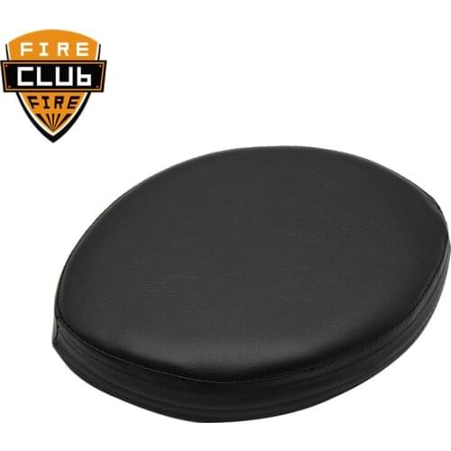Black Motorcycle Universal Backrest Sissy Bar Cushion Pad For Harley