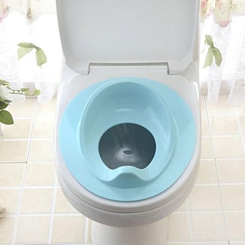 Potty Training Toilet Seat Padded Soft Ring Baby Toddler Boys Girls Pure color