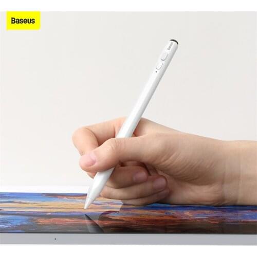Baseus Smooth Writhing Capacitive Stylus Pen For tablet Anti-mistouch Apple Pencil Stylus For iPad 2021 mini 6 Pad pro 7 8 Air 4