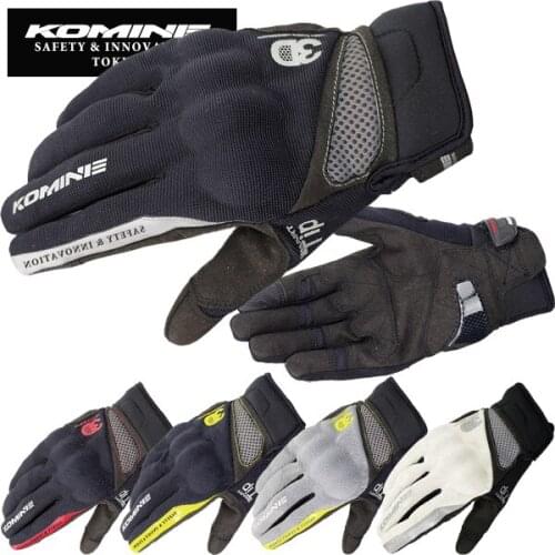 KOMINE GK-163 3D Motorcycle glove riders breathable gloves