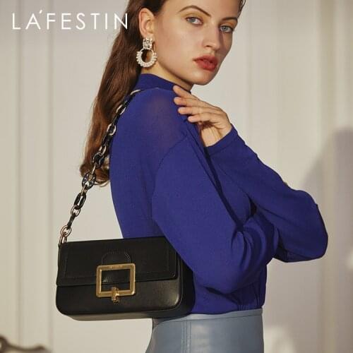 LA FESTIN 2020 new summer small ck acrylic chain hand carry female bag shoulder messenger small square bag female tide