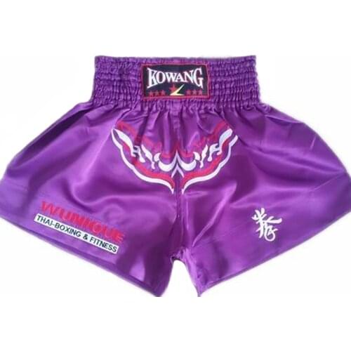 New Autumn Winter MMA Muay Thai Boxing Shorts Embroidery Training Pants Martial Arts Pants for Men Women Free Shipping