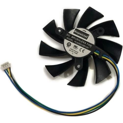 PLA09215B12HH GTX960/950 VGA GPU Cards Cooler Fan For MSI GTX950 GTX 960 GTX-960-2GD5-OCV1 Video Card Cooling