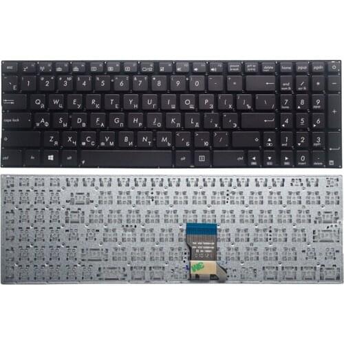 RU Black New FOR ASUS 0KN0-NP1RU13 0KNB0-6622RU00 9Z.N8SBU.G0R NSK-USG0R 13090000152 Laptop Keyboard Russian