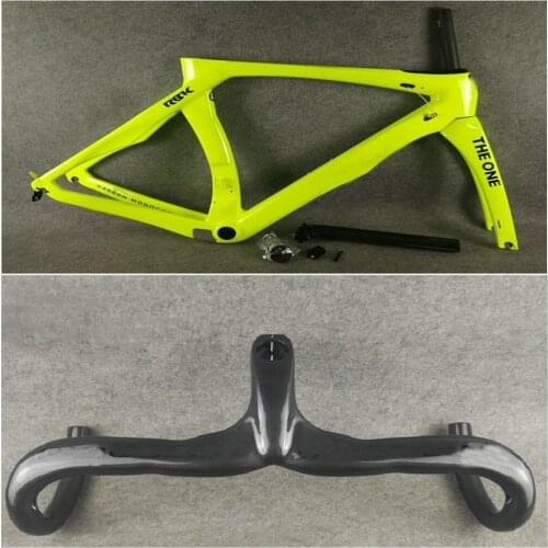 30 COLORS Green RB1K THE ONE Road Bike Carbon Frame Glossy and Black Road Carbon Handlebar