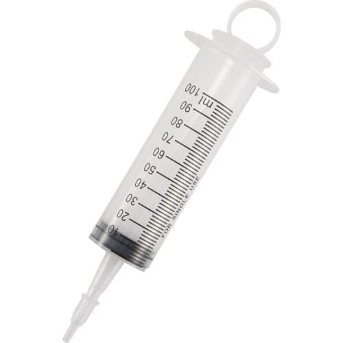 New 100ml/150ml Reusable Big Large Hydroponics Plastic Pet Products Nutrient Sterile Health Measuring Syringe Feeding Tools
