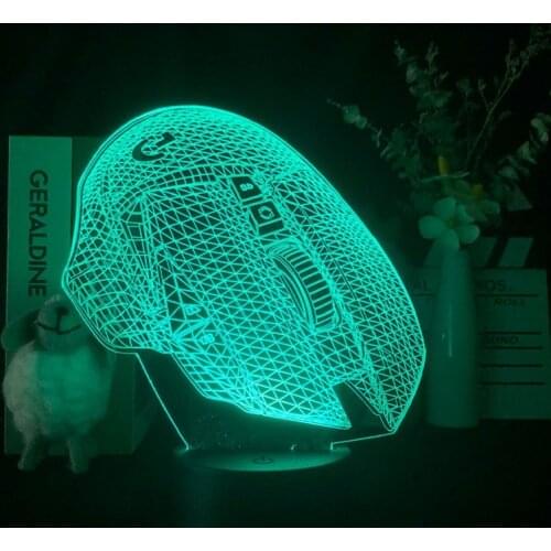 Galaxy Night Light Projector Acrylic LED 3D Mouse Desk Lamp Kids Room Club Hotel Decoration Novelty Gift Nightlight APP Control