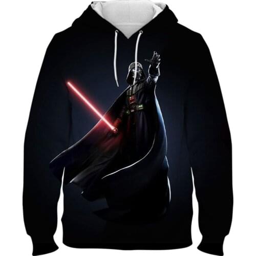 3D print Fashion Men Hoodies Autumn Cool Kids Star Wars Hoodie Oversized clothing for male streetwear boys hooded sweatshirt