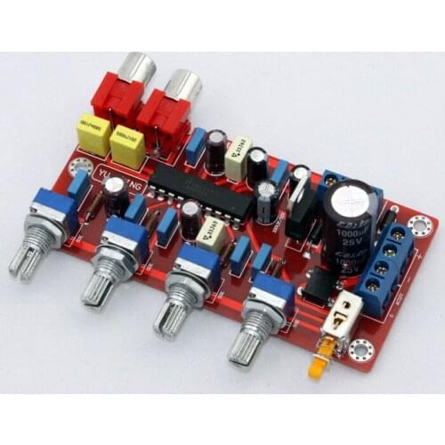 High Quality LM1036 Tone Board Preamp Board Volume Treble Bass Amplifie Hot Sale Easy To Install