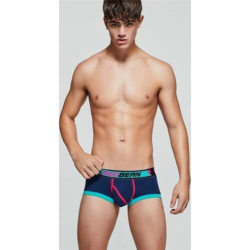 3pcs/lot New mens cotton boxers underwear comfortable home shortboxer mens underwear low-waist boxer