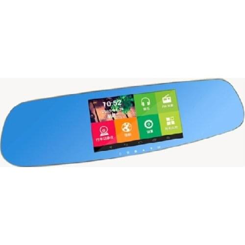 5" Inch Rearview Mirror GPS Navigator Car DVR RYD8412