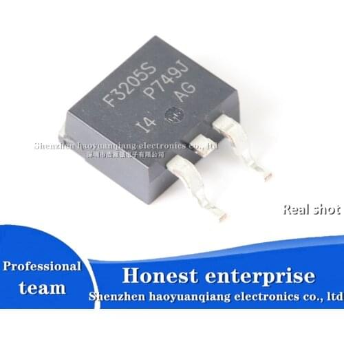 5PCS original authentic IRF3205STRLPBF F3205S TO-263-3 N-channel 55V/110A SMD MOSFET