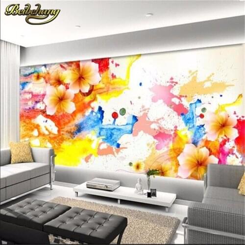 Beibehang 3d flooring mural wallpaper decor picture backdrop pumping line hand-painted Art Restaurant wall paper roll painting