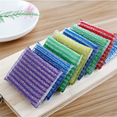 Household Dishwasher Sponges Cleaning Brush Universal Sponge Brush Set Kitchen Cleaning Tools Wash Magic Sponge