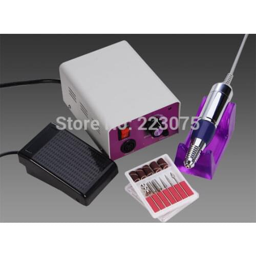Hot Details about Pro 25,000 RPM Electric Manicure Pedicure Nail Art Drill File Tool Set UK/EU/USA Plug
