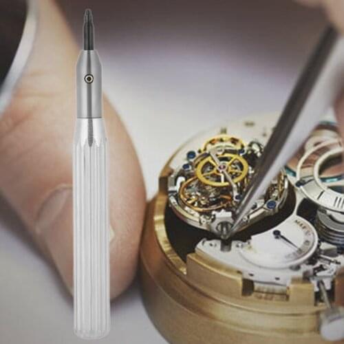 Watch Crown Tube Insert Remover Tools with 4 Pins Repair Tool for Watchmaker