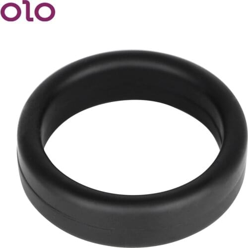 OLO Penis Ring Cock Ring Delay Ejaculation Dildo Extender Enlargement Sex Toys for Men Adult Products Male Masturbator