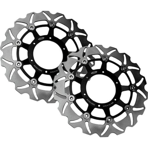 LUCKMART Front Brake Rotors Disc And Pads Kit For Honda CBR600F 2003-2006/CBR600 F1 F2 SPORT 2001-2002 Replacement Accessories